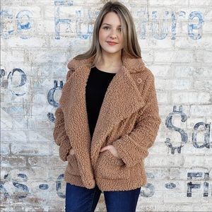 Sherpa Oversized Teddy Coat